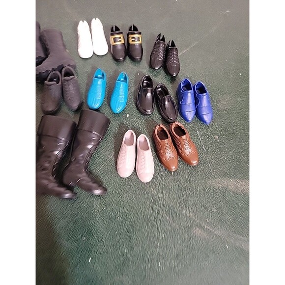 Huge lot Ken Fashion Dolls replacement shoes Boots tennis mixed 25 pair - Picture 11 of 11